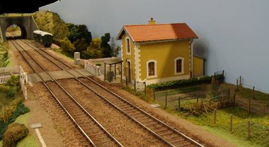 Le module "PN" du club de Confans St. Honorine sur le réseau commun avec J. Noël et Juvisy