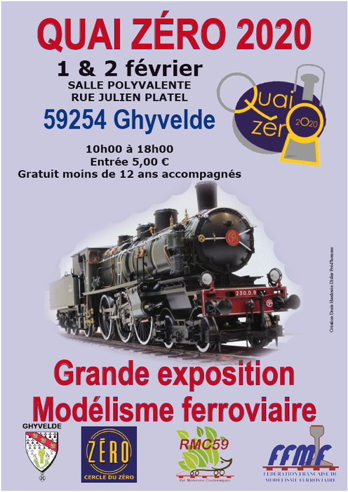 Affiche QUAI ZERO 2020 projet 01 mai 2019