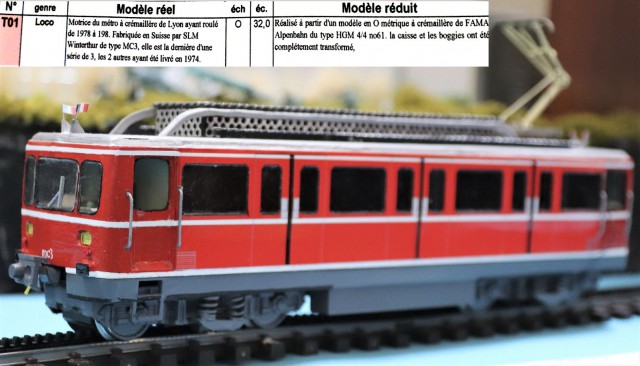 T01 Métro à crémaillères de LYON, base FAMA