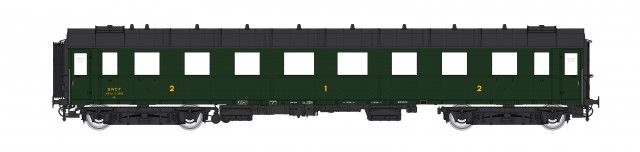 Projet de voiture d'express type 29 CHREZO sur base LENZ