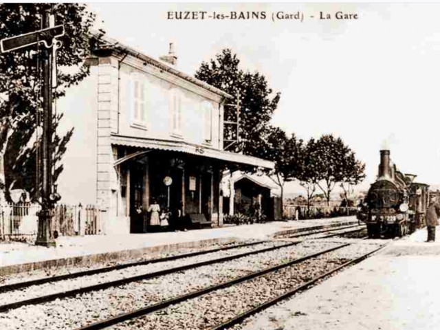Ancienne gare Euzet les bains, type de bv PLM choisi.