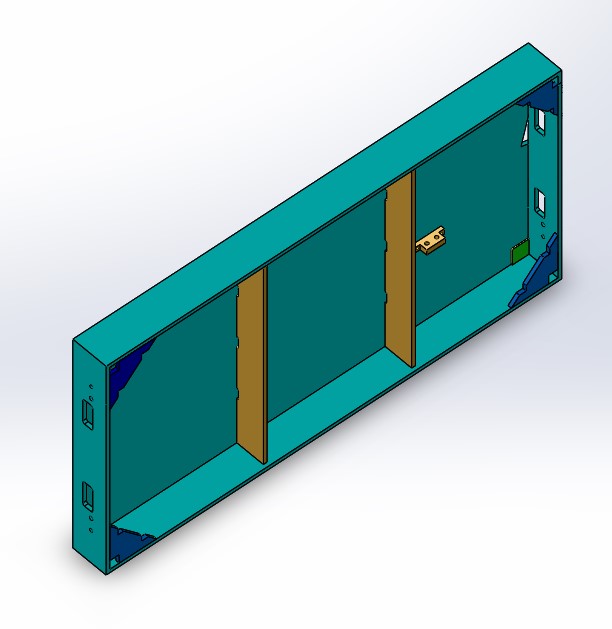 cloisonnement module droit