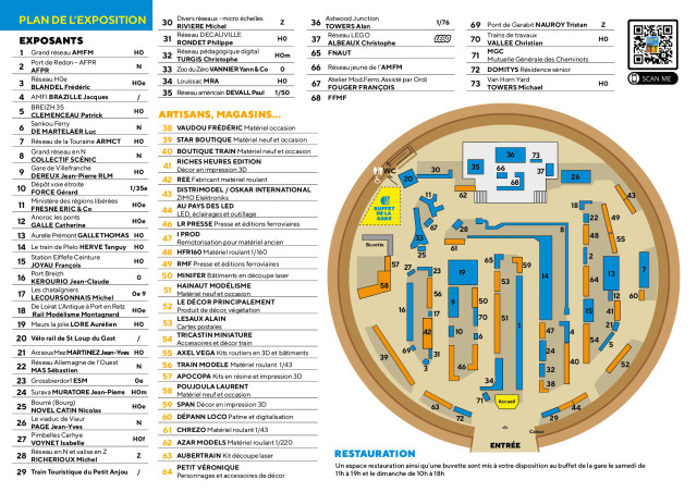 Plan de salle