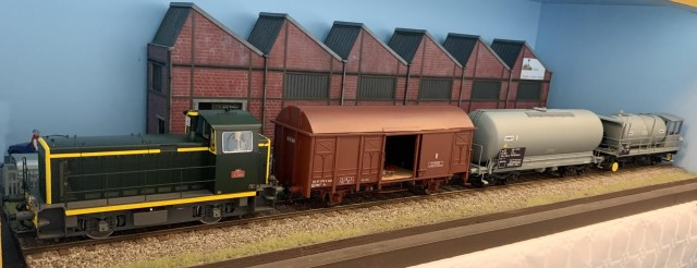 CMF Di Stuardi (Aldo), diorama train désherbeur