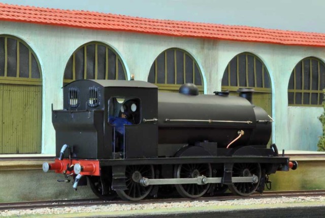 0-6-0 saddle tank Aspinal, un ingénieur UK, qui a travaillé pour le Lancashire &amp; Yorshire, et aussi pour le South Eastern and Chattam. Matériel Pierre Miguel.
