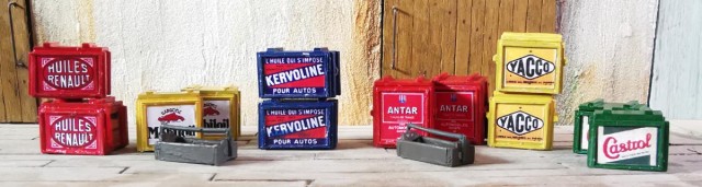 De MK35, des caisses d'huile, offre spéciale faite aux membres du Cercle par l'artisan.