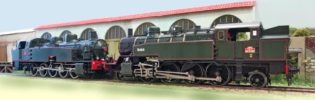 François avait apporté la 050 TQ 4 et la 141 TB 460, toutes deux de Fulgurex.