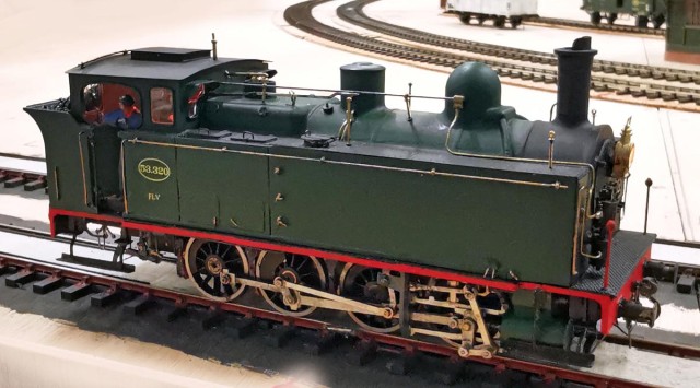 040 de la série 53 de la SNCB. Locomotive de manœuvre , kit de l'artisan Hans Mestdagh de Minerva-Train-Models.