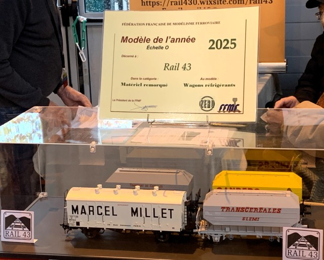 RAIL43 wagon réfrigérant primé
