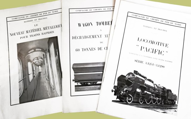 Deux dossiers en particulier ont attiré l'attention de Pierre. Celui sur les voitures RAPIDE NORD, et celui sur une Draisine RENAULT ! Mais bien d'autres ont un intérêt.