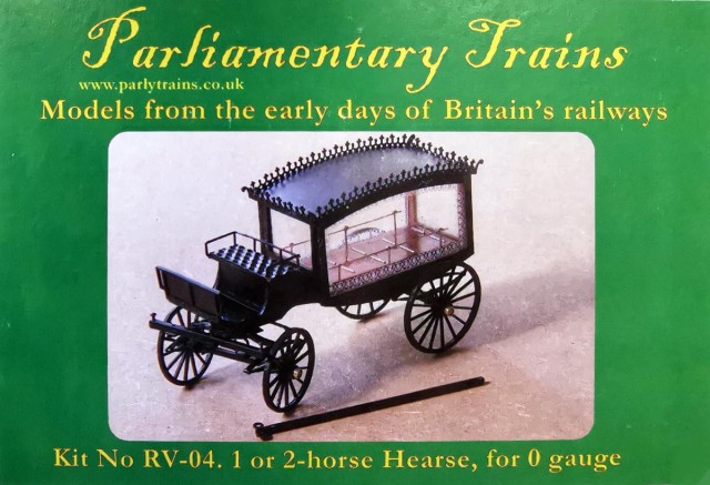 Série de kits de véhicules hippomobiles acquis lors de la GUILDEX. Découpe LASER, kits créés par PARLIAMENTARY TRAINS.<br /><br />Ici la dernière nouveauté : le corbillard !<br /><br />Pour info, DUNCAN MODELS a sorti le prêtre anglican, le cercueil et quatre porteurs il y a quelques années !