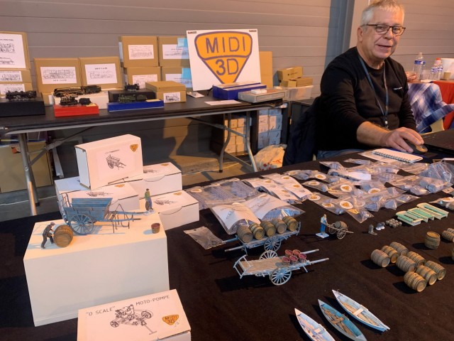 MIDI 3D, vu à Nîmes, chargements autour du vin
