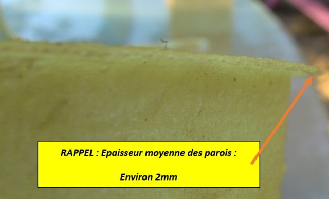 épaisseur parois
