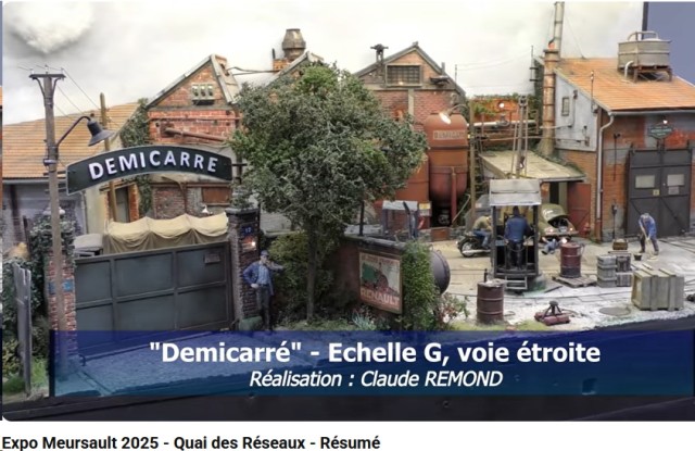 Demi Carré au début, vidéo Train de Balbu