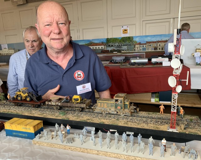 Nimes mai 2025, le train de travaux de Dominique BAUVE (CDZ 26)