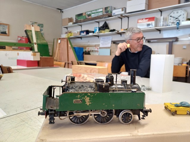 Philippe explique sa machine, et ses projets...