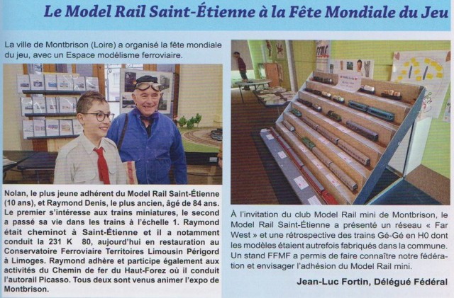 PLT165 Model'Rail 42 St Etienne
